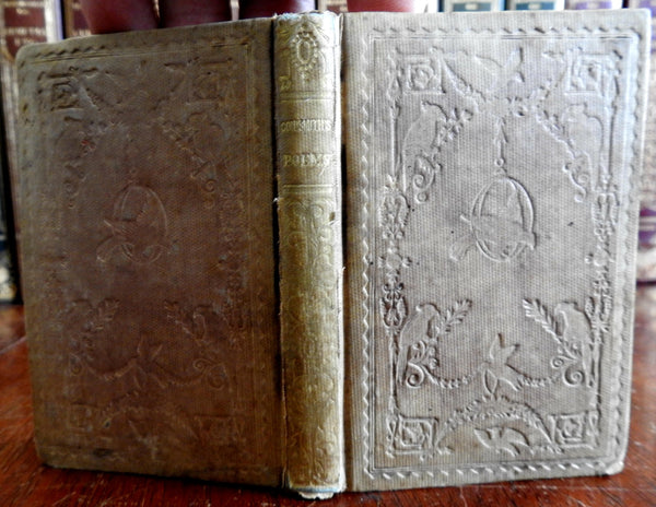 Poetical Works of Oliver Goldsmith Irish poet 1843 pocket edition