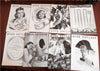 Avon Outlook Women's Makeup Cosmetics Seller Guide Lot x 28 WWII era magazines