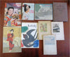 Japanese Art History Culture lot x 9 nice Illustrated Booklets & periodicals