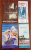 Florida Tourist Brochures Travel Vacation c. 1945-51 illustrated lot x 4 guides