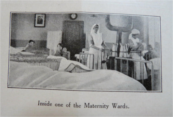 Memorial Hospital Mission des Amis French Maternity Hospital 1920 WWI booklet