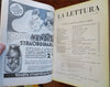 La Lettura Italian Arts Literature Politics 1937 Munari art Lot x 3 periodicals