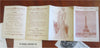 Boston Mass. Clothiers Advertising Leaflets c. 1890's vintage ads Lot x 4