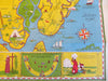 Brunswick George Atlantic Coast c. 1950's travel brochure cartoon pictorial map