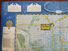 Washington D.C. Mayflower Hotel 1941 tourist city plan pictorial cartoon map