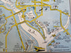 Washington D.C. Mayflower Hotel 1941 tourist city plan pictorial cartoon map