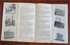 Newfoundland Canada c. 1930's lot x 2 pictorial map travel brochures fishing