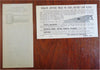 Maher & Grosh Whistle Pen Knives advertising hand bills c. 1889 lot x 2 American