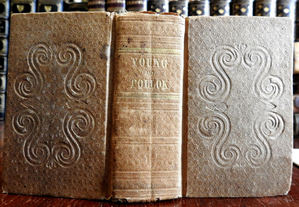 Complaint & Course of Time English Poetry 1839 Young & Pollok 2 v. pocket book