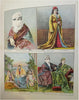 World Trip w/ 58 color plates 1886 Moerlen Brewery German travel book Asia Japan