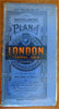 Central London City Plan c. 1910-30's Bartholomew linen backed large map