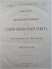 U.S. Coastal Survey Government Report 1866 book 24 nautical maps Western US TX