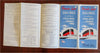 Vintage Ocean Liners Cruise Brochures 1935-56 Lot x 3 tourist promo pamphlets