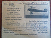 Early Airplane Tours biplanes 1920's Flight Souvenir Tickets lot x 3 items