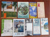 Florida Tourism c.1950's lot x 9 Brochures Lake Wales Silver Springs Marine land