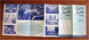 Florida Tourism c.1950's lot x 9 Brochures Lake Wales Silver Springs Marine land