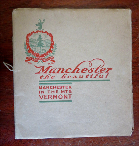 Manchester in Mountains Vermont 1905 promotional booklet real estate business