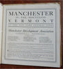 Manchester in Mountains Vermont 1905 promotional booklet real estate business