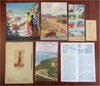 Canadian Montreal Quebec c. 1920-40 Travel Brochures w/ Maps Vintage Ads Lot x 7