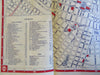 New Orleans City Plan Sightseeing Guide 1952 Shell Oil vintage tourist brochure