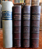 New Universal Bibliography by F. Denis 1857 w/ LaLanne Bibliog. 4 vols