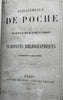 New Universal Bibliography by F. Denis 1857 w/ LaLanne Bibliog. 4 vols