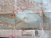 Venice Italy City Plan tourist souvenir map c. 1920's Salviati's Glass Blowers