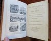 U.S Government Institutions vs. European 1869 Townsend illustrated leather book