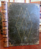 Payne's Pictorial World c. 1850's illustrated w/ 69 plates fine leather book