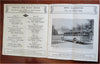 Washington D.C. Travel Brochure sightseeing 1930 Gray Line tourist Bus promo