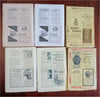 New England Magazines & NH Granite Monthly 1897-9 Lot x 6 rare vintage magazines