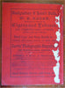 Washington D.C. Tourism Travel Guide 1887 illustrated pocket guide book w/ map