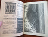 New Orleans Crescent City Almanac 1887 birds-eye view pictorial calendar birds