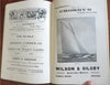 Quincy Yacht Club 1906 Open Regatta Illustrated Souvenir Program w/ map