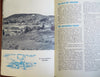 Quebec Gaspe Peninsula 1930's advertising travel brochure w/ large folding map