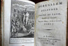 Jerusalem Delivered Torquato Tasso Italian Epic Poetry 1st Crusade 1800 fine set