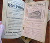 Walton's Vermont Almanac 1908-18 Lot x 3 period ads with 2x folding maps