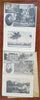 Portland Maine Woolworth & Co c. 1910-20's Tourist 5' long Post Card Souvenir