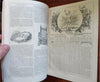 Illustrated Pilgrim's Almanac 1860 Boston American periodical calendar adverts