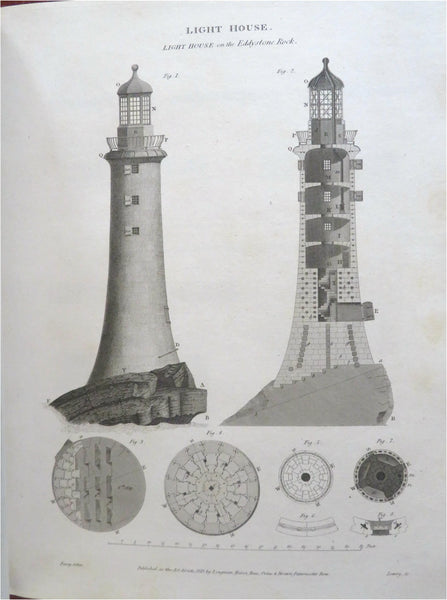Rees' Encyclopedia 1820 Hydraulics-Naval Architecture plate book 195 engravings
