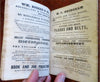 Daboll New England Alamac Farmer's Friend 1833-1863 Lot x7 home advice & recipes