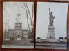 Hood's World Photos c.1900 Set #1 x 10 views NYC CO CA Wash. D.C. New England