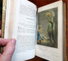 Adventures of Gil Blas 1802 w/ 11 hand colored plates 3 vol. Baynton leather set