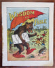 Palmer Cox 1901 Wisdom in Fable Pond's Extract Company comic book type promo