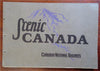 Canadian National Railways 1925 illustrated souvenir album w/ map early autos