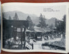 Canadian National Railways 1925 illustrated souvenir album w/ map early autos