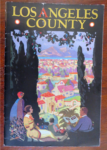 Los Angeles County Pasadena Glenwood 1925 illustrated promotional booklet