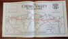 Cherry Valley Turnpike New York 1931 U.S. Route 20 souvenir cartoon map