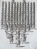 Military Formations Pike & Shot Organization 1683 Mallet lot x 9 scarce prints