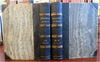 Howitt's Journal Literature & Popular Progress 1848 leather 2vol set w/ woodcuts